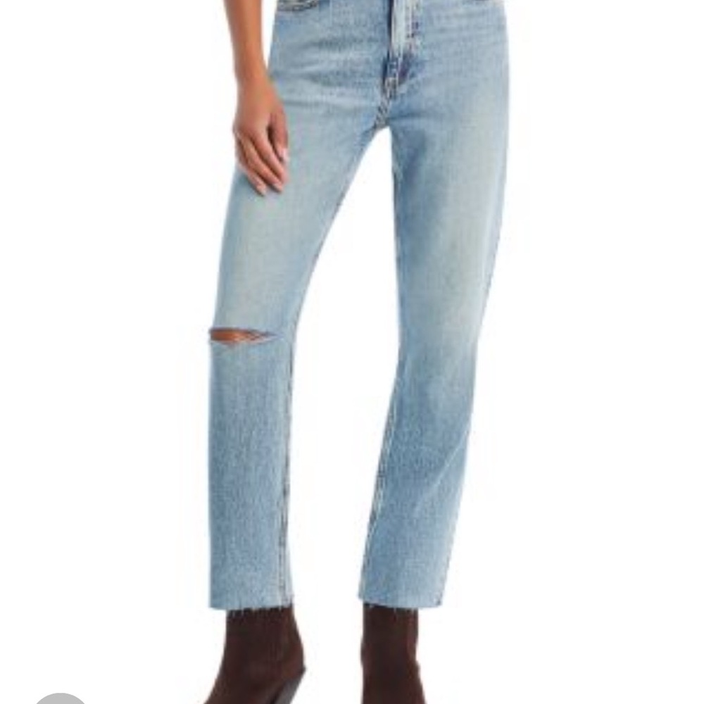 Rag & Bone Wren Slim Straight Jeans